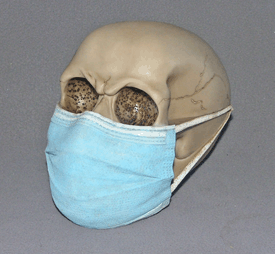 Skull with Mask